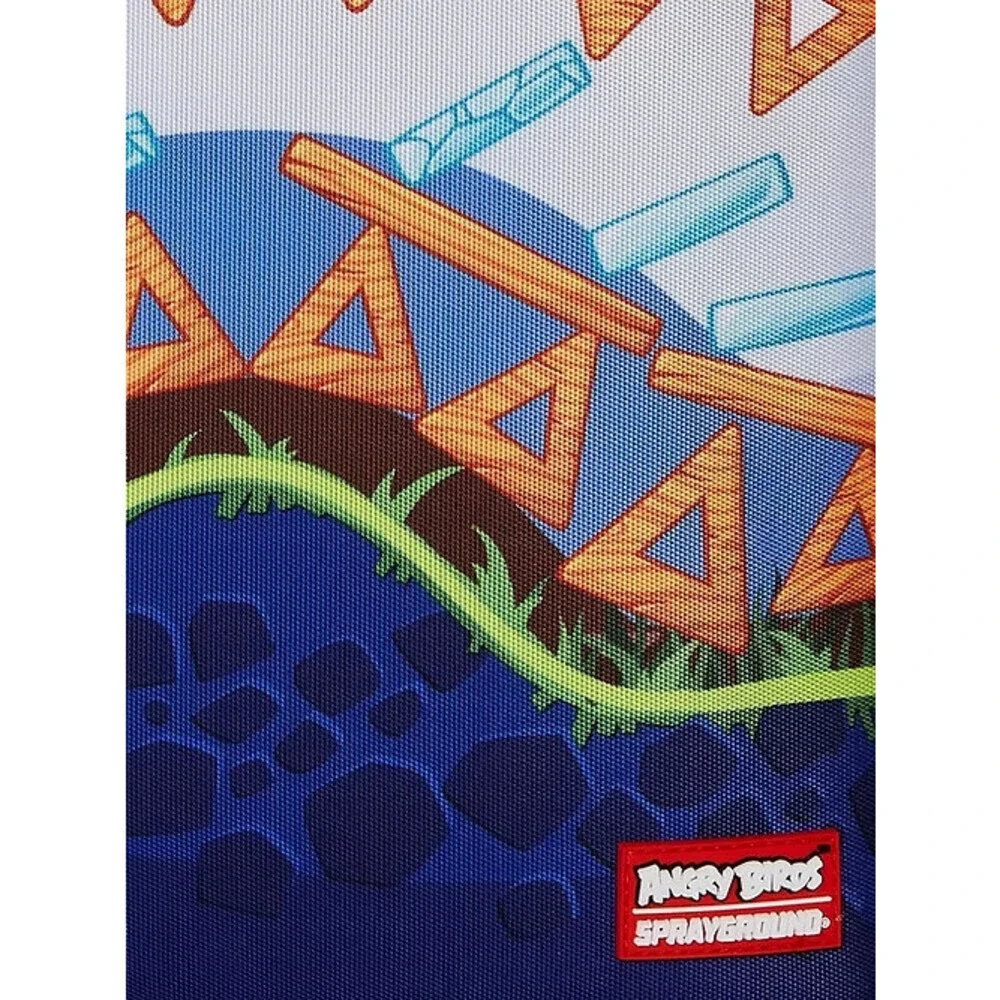 Sprayground Angry Birds Shark Defense Backpack Multicolor Shoulder Strap SPR147